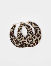 Maxi leopard hoop earrings - Image 5