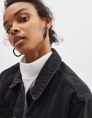 Set of 3 pairs of hoop earrings - Image 3